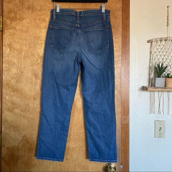 Madewell Womens Classic Straight Fit Mom Jeans - Picture 8 of 10